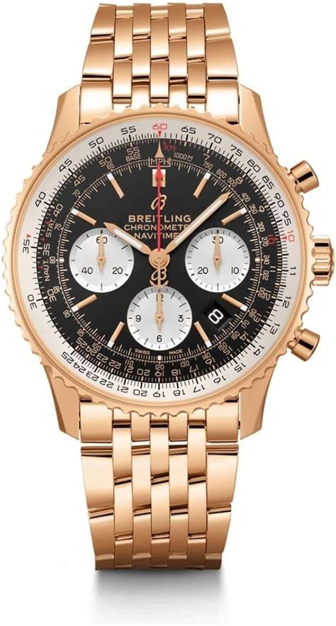 breitling navitimer rose gold|breitling navitimer best price.